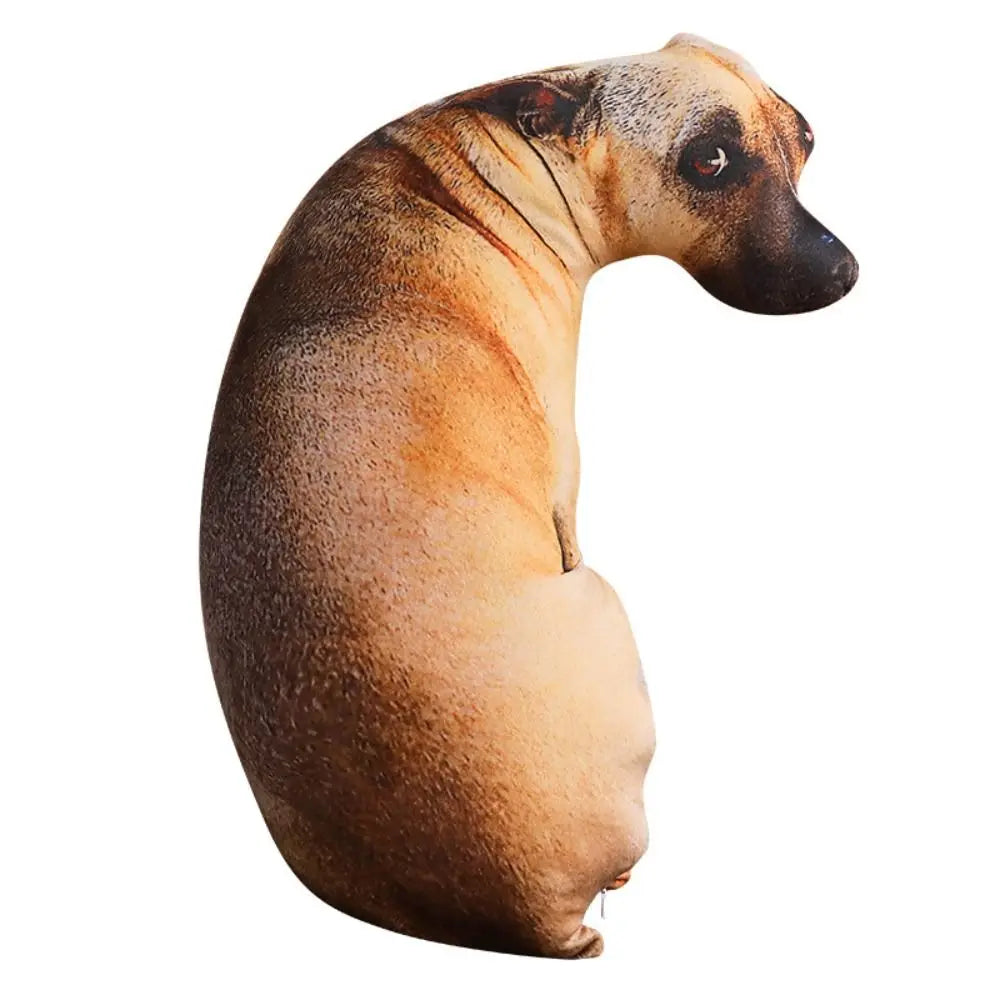 Almofada Decorativa 3D Realista – Formato de Cachorro