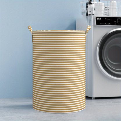 Cesto de Roupa Dobrável Minimalista com Alças – Organizador Multiuso