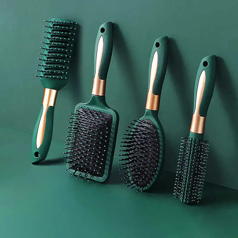Escova de Cabelo KLINA Massage Air Cushion – Anti-estática, Massageadora