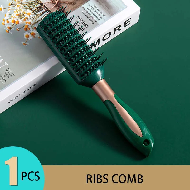 Escova de Cabelo KLINA Massage Air Cushion – Anti-estática, Massageadora