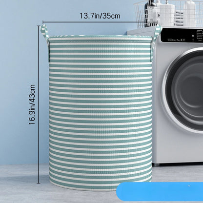 Cesto de Roupa Dobrável Minimalista com Alças – Organizador Multiuso