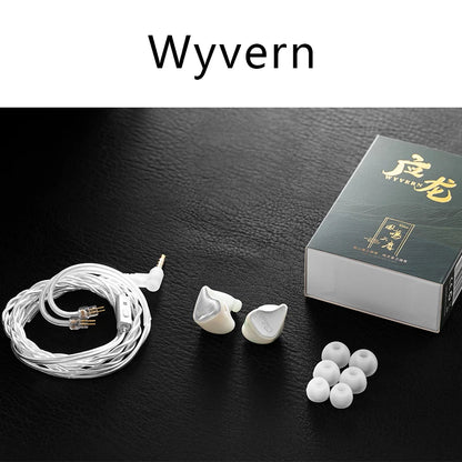 Kinera Celest Wyvern PRO / Wyvern IEM Audio – Fone de Ouvido In-Ear com Microfone Removível