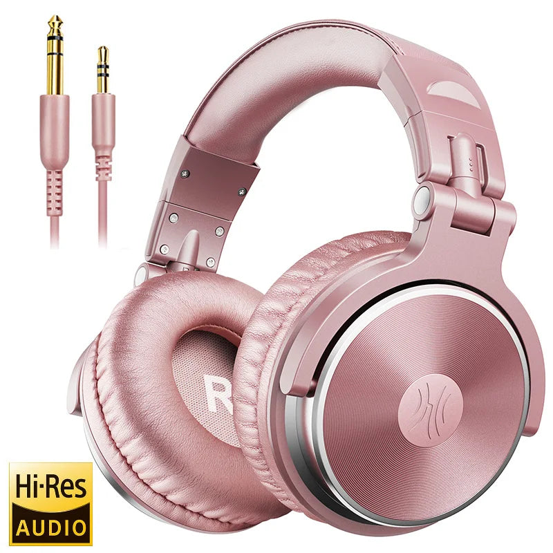Fones de Ouvido com Fio Oneodio Pro 10/30/50 — Estúdio Profissional, DJ, Microfone