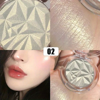 Paleta de Iluminador em Pó Diamond – 2 Cores Brilho Intenso