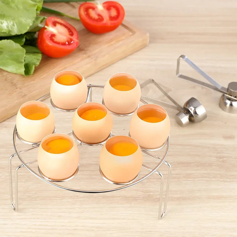 Abridor de Ovos em Aço Inox – Tesoura Cortadora para Ovos