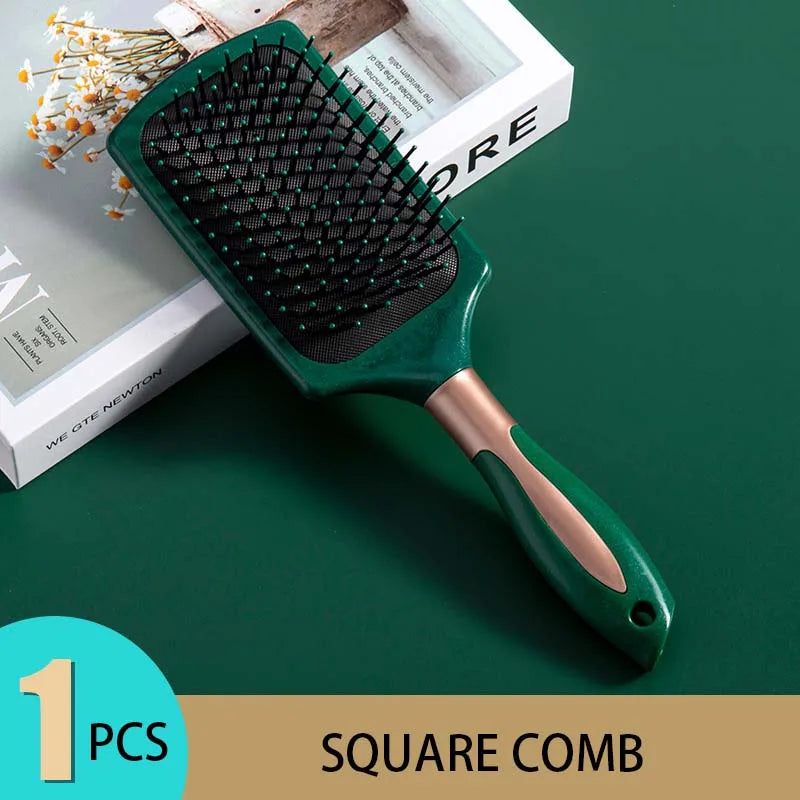 Escova de Cabelo KLINA Massage Air Cushion – Anti-estática, Massageadora