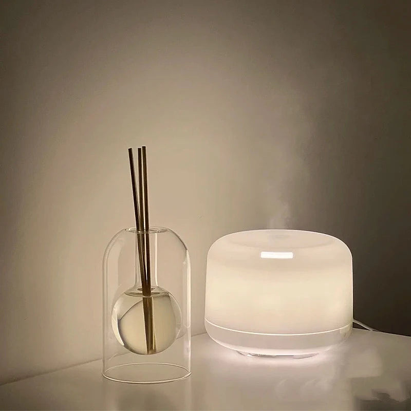 Difusor de Aromaterapia em Vidro com Varetas – Decoração Moderna