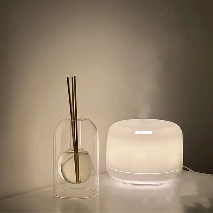 Difusor de Aromaterapia em Vidro com Varetas – Decoração Moderna