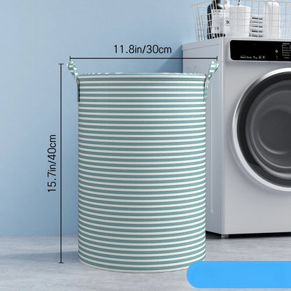 Cesto de Roupa Dobrável Minimalista com Alças – Organizador Multiuso
