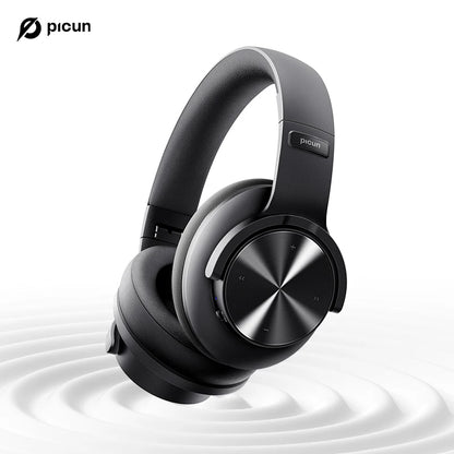 Picun B8 Fone de Ouvido Bluetooth Over-Ear – 120h de Bateria, 3 Modos de Som