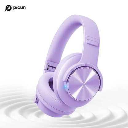 Picun B8 Fone de Ouvido Bluetooth Over-Ear – 120h de Bateria, 3 Modos de Som