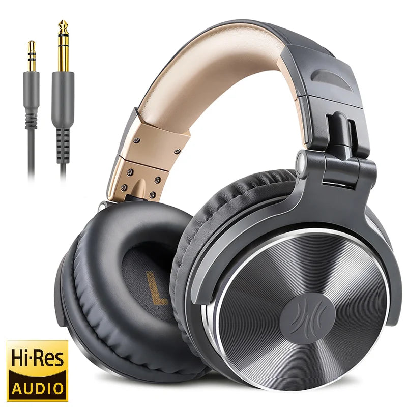 Fones de Ouvido com Fio Oneodio Pro 10/30/50 — Estúdio Profissional, DJ, Microfone