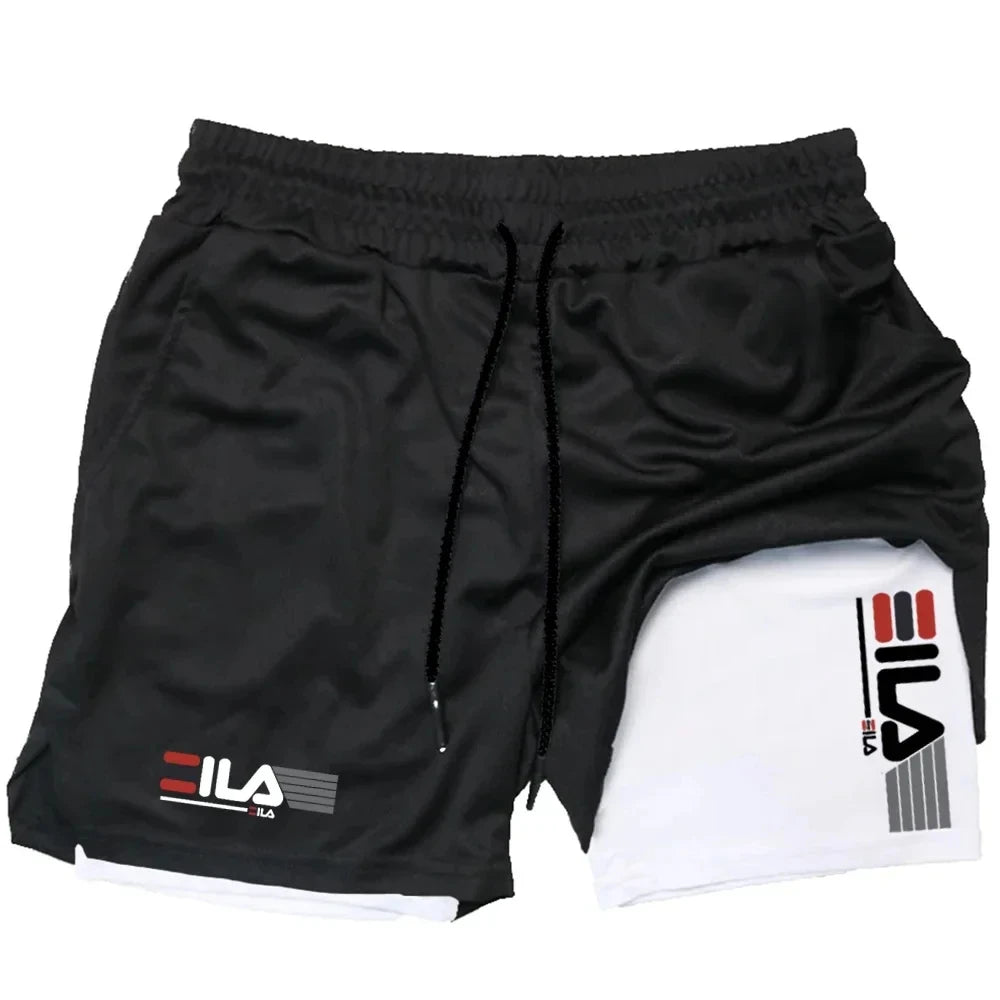 Shorts Masculino Esportivo 2 em 1