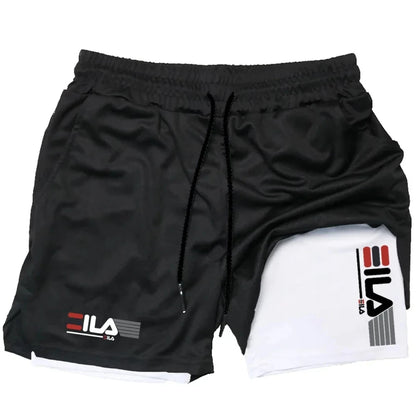 Shorts Masculino Esportivo 2 em 1
