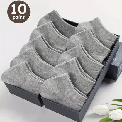 Meias Masculinas Cano Baixo Antiodor – Pacote com 10/20/30/40/50 Pares