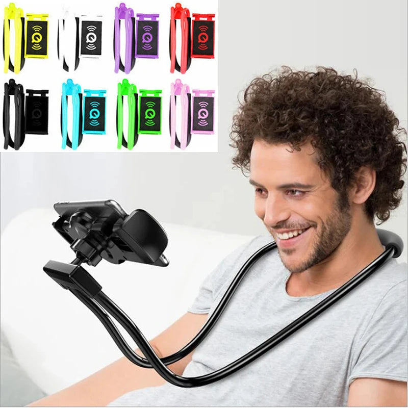 Suporte Articulado para Celular – Flexível, Ajustável e com Rotação 360°