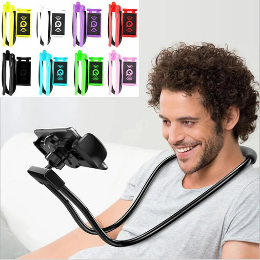 Suporte Articulado para Celular – Flexível, Ajustável e com Rotação 360°