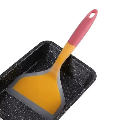 Espátula de Silicone para Cozinha – Pancake, Ovos, Carne, Pizza | Resistente ao Calor