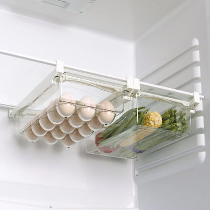 Gaveta Organizadora para Geladeira – Estilo Deslizante – para Ovos e Alimentos