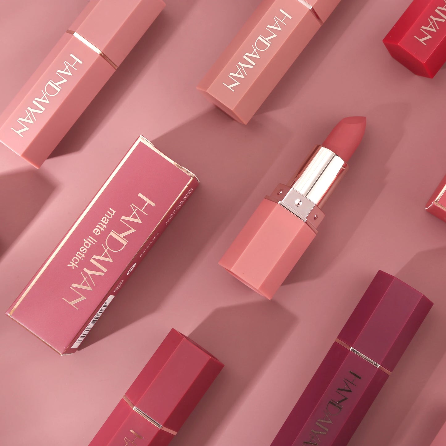 Batons Matte – 6 Cores à Prova de Transferência