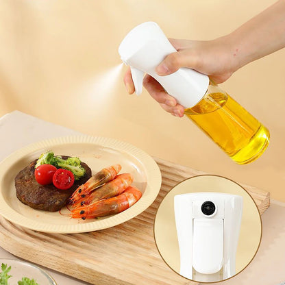 Borrifador de Óleo 200/300/500ml – Frasco Pulverizador para Cozinha