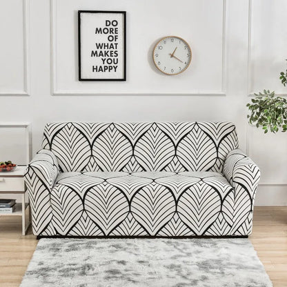 Capa de Sofá Estampada em Elastano – Protetor Decorativo