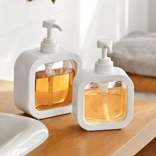 Frasco Dispensador Reutilizável de Detergente/Sabonete – 300ml ou 500ml