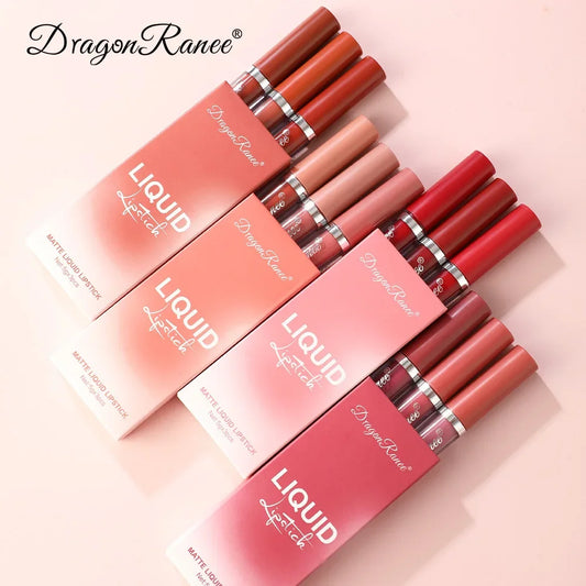 Kit 3 Batons Líquidos Matte Longa Duração