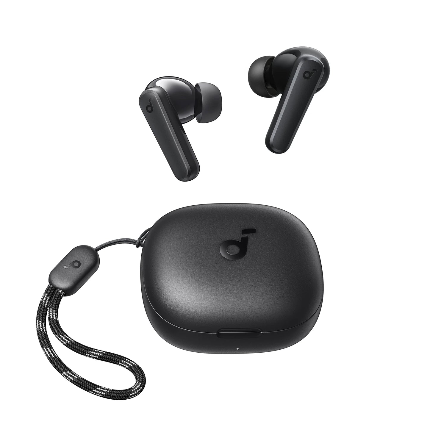 Fones de Ouvido Bluetooth Anker – Intra-auricular com Estojo de Carga – Sem Cancelamento Ativo de Ruído