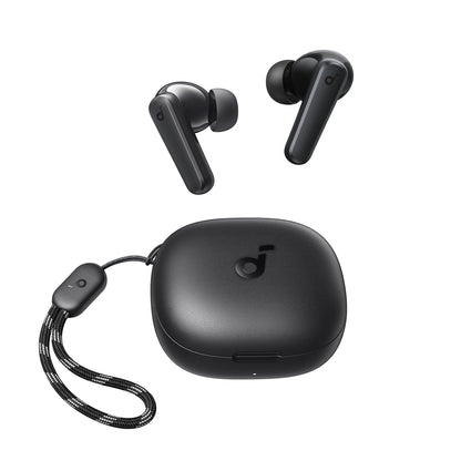 Fones de Ouvido Bluetooth Anker – Intra-auricular com Estojo de Carga – Sem Cancelamento Ativo de Ruído