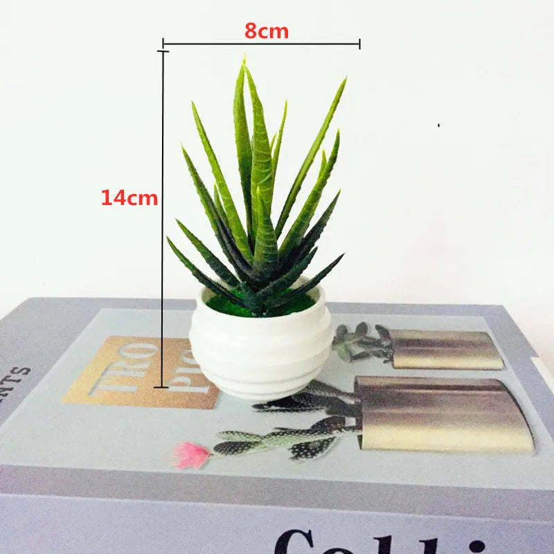 Planta Artificial Bonsai em Vaso – Decoração para Mesa, Casa, Escritório