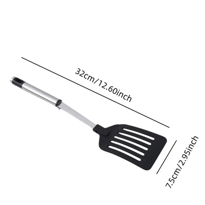 Espátula de Inox com Cabo de Nylon – Resistente ao Calor