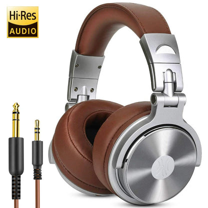 Fones de Ouvido com Fio Oneodio Pro 10/30/50 — Estúdio Profissional, DJ, Microfone