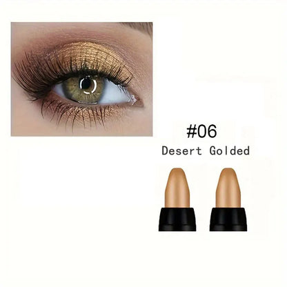 Delineador Colorido Glitter 16 Cores – Efeito Perolado, À Prova d’Água