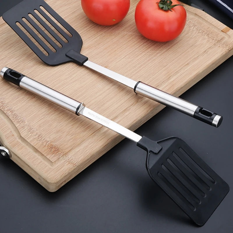 Espátula de Inox com Cabo de Nylon – Resistente ao Calor