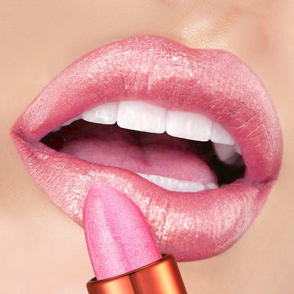 Batom Rose Smoke Powder
