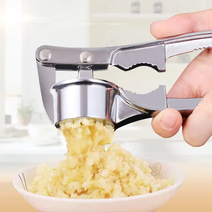 Espremedor de Alho em Aço Inoxidável – Manual, Triturador