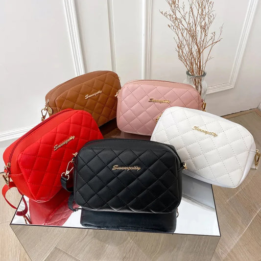 Bolsa Mensageiro Pequena com Tassel