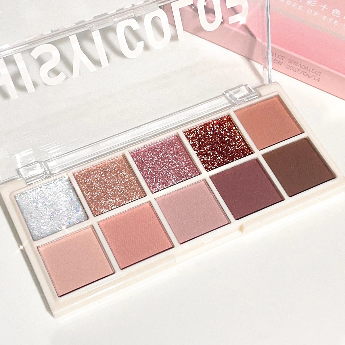Paleta de Sombras 10 Cores Star Rejuvenation – Efeito Pérola, Matte e Cintilante