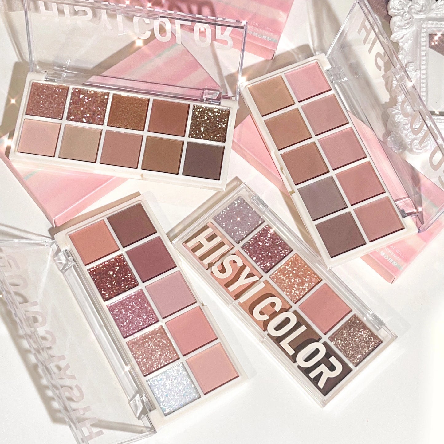 Paleta de Sombras 10 Cores Star Rejuvenation – Efeito Pérola, Matte e Cintilante