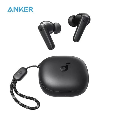 Fones de Ouvido Bluetooth Anker – Intra-auricular com Estojo de Carga – Sem Cancelamento Ativo de Ruído
