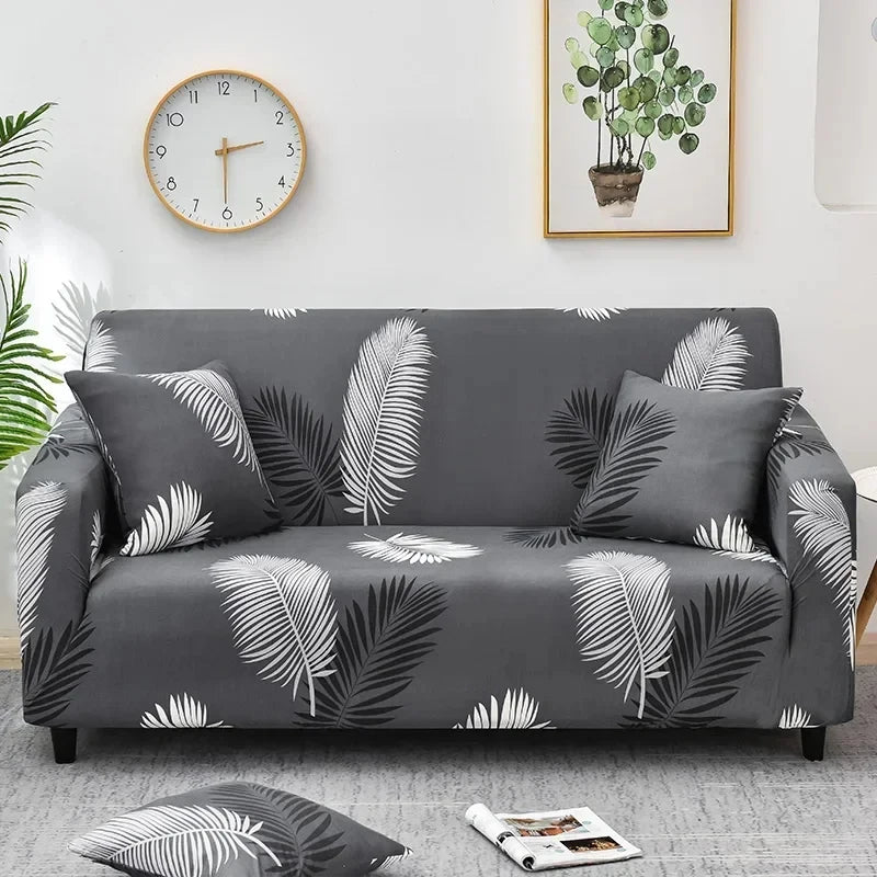 Capa de Sofá Estampada em Elastano – Protetor Decorativo