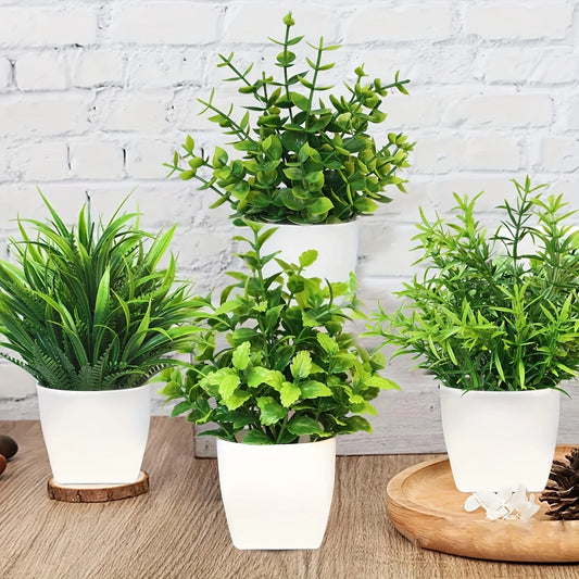 Bonsai Artificial Decorativo em Vaso