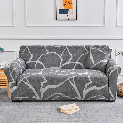Capa de Sofá Estampada em Elastano – Protetor Decorativo