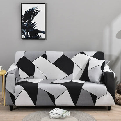 Capa de Sofá Estampada em Elastano – Protetor Decorativo