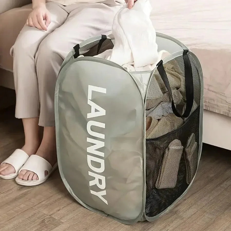 Cesto de Roupa Suja Dobrável