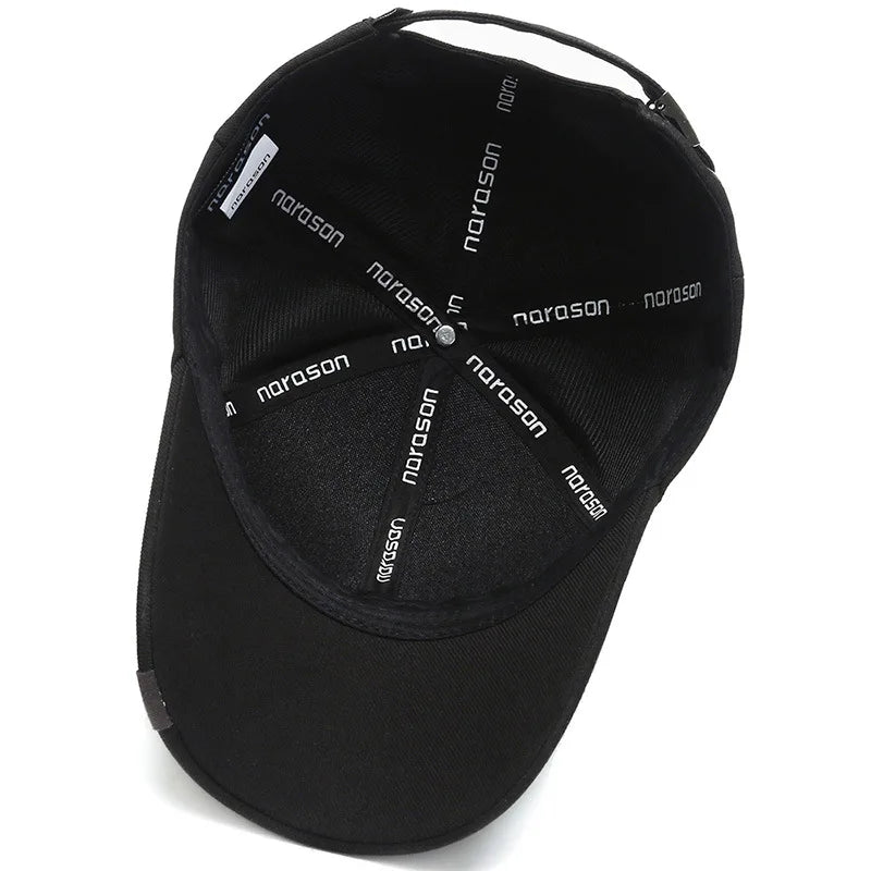 Boné Unissex Hua Label – Estilo Hip Hop, Ajustável