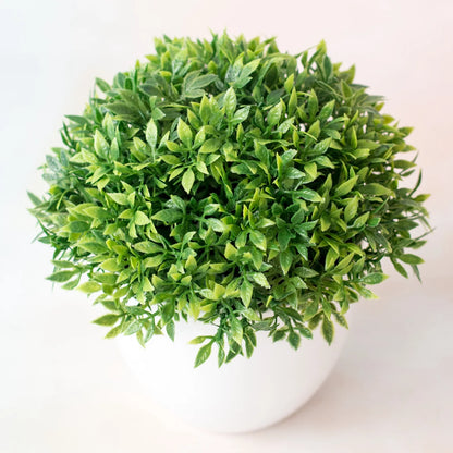 Planta Artificial Bonsai em Vaso – Decoração para Mesa, Casa, Escritório