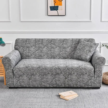Capa de Sofá Estampada em Elastano – Protetor Decorativo