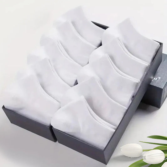 Meias Masculinas Cano Baixo Antiodor – Pacote com 10/20/30/40/50 Pares